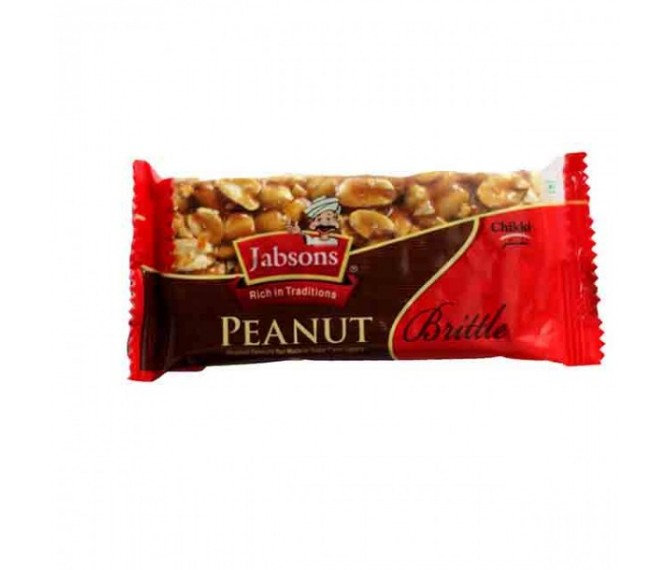Jabsons : Chikki Gud Peanut Bar [ 40 gm ] FREE GIFT